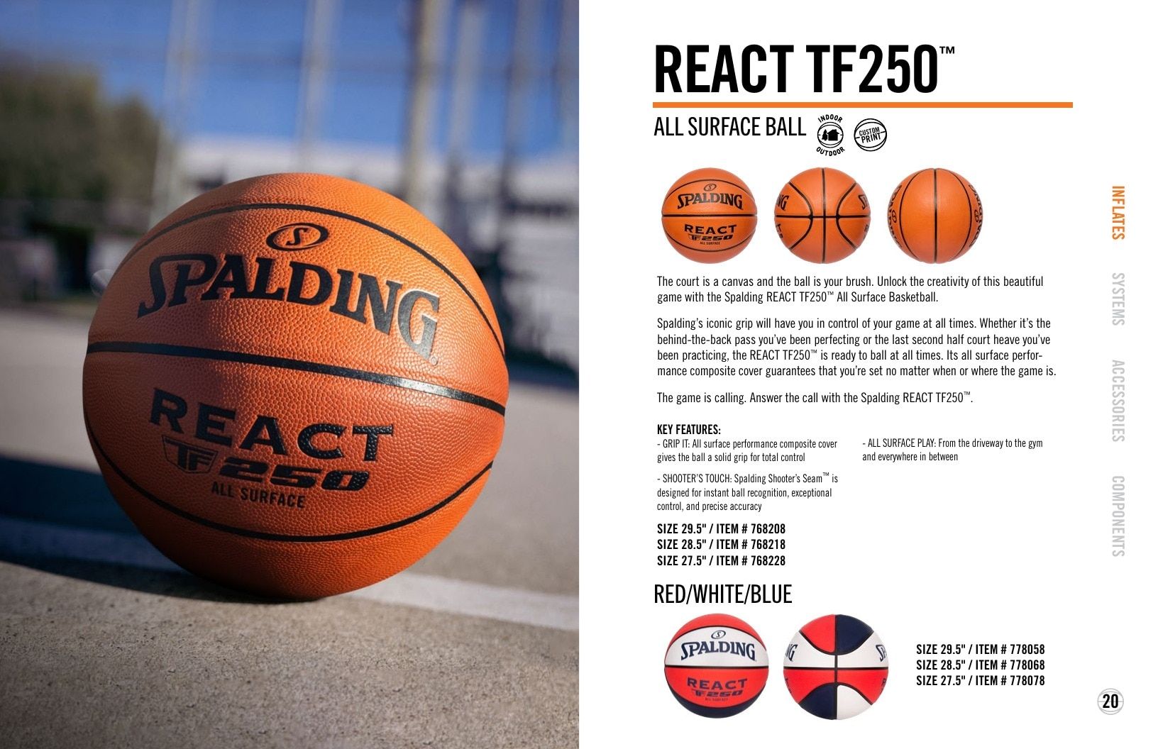 Spalding Sports Equipment Catalog Weekly Ad January 1 - December 31, 2026