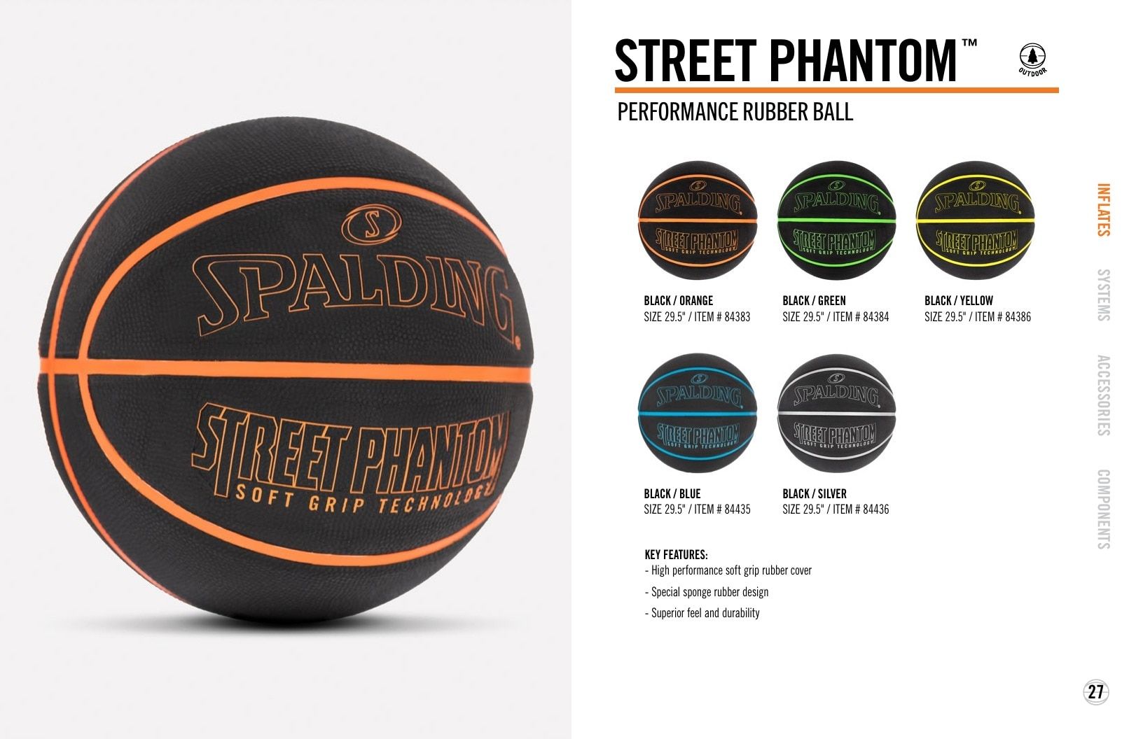 Spalding Sports Equipment Catalog Weekly Ad January 1 - December 31, 2026