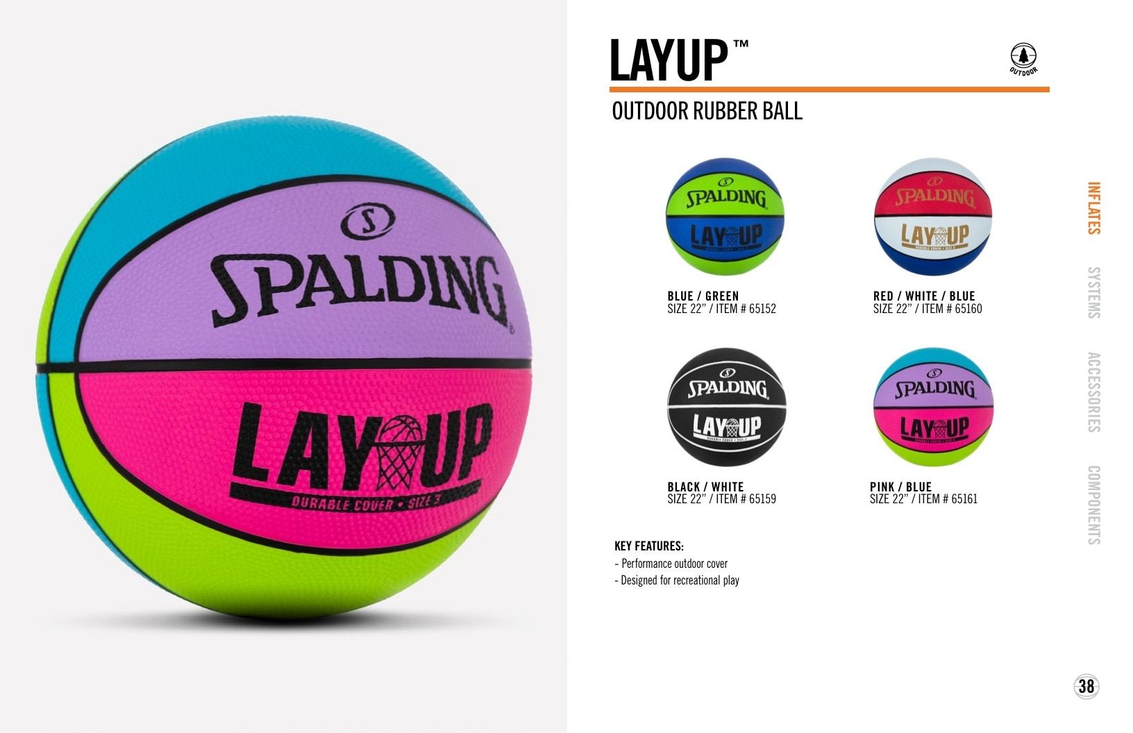 Spalding Sports Equipment Catalog Weekly Ad January 1 - December 31, 2026