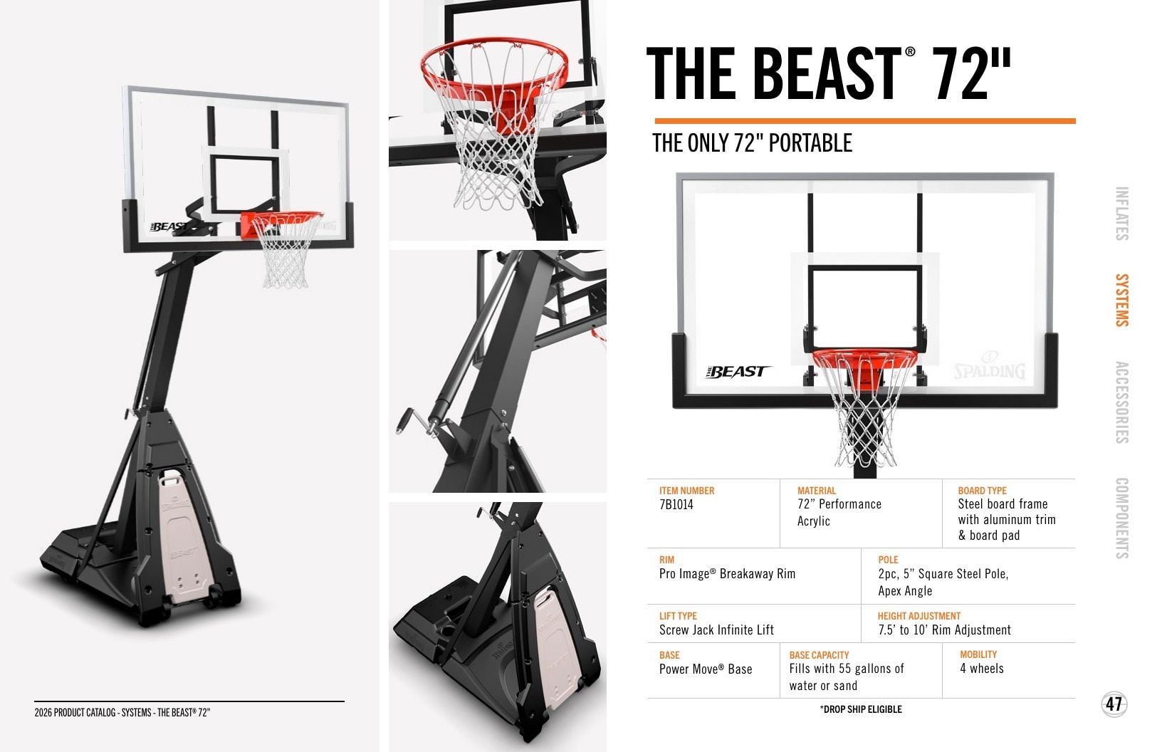 Spalding Sports Equipment Catalog Weekly Ad January 1 - December 31, 2026