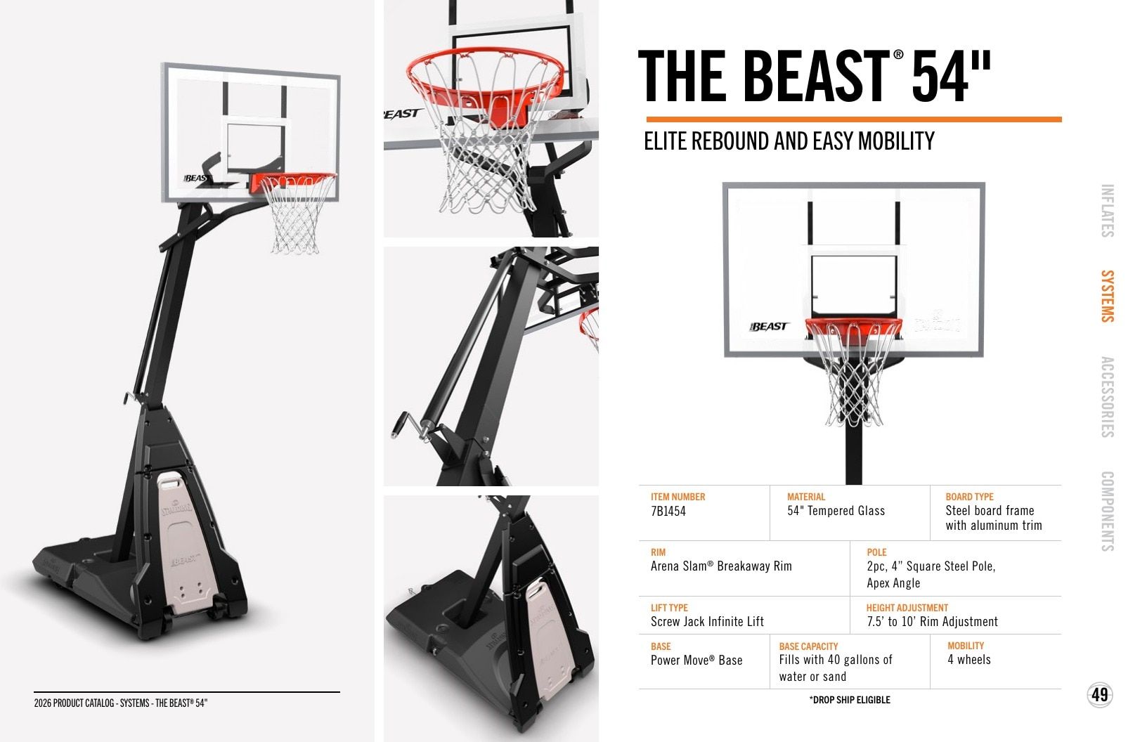 Spalding Sports Equipment Catalog Weekly Ad January 1 - December 31, 2026