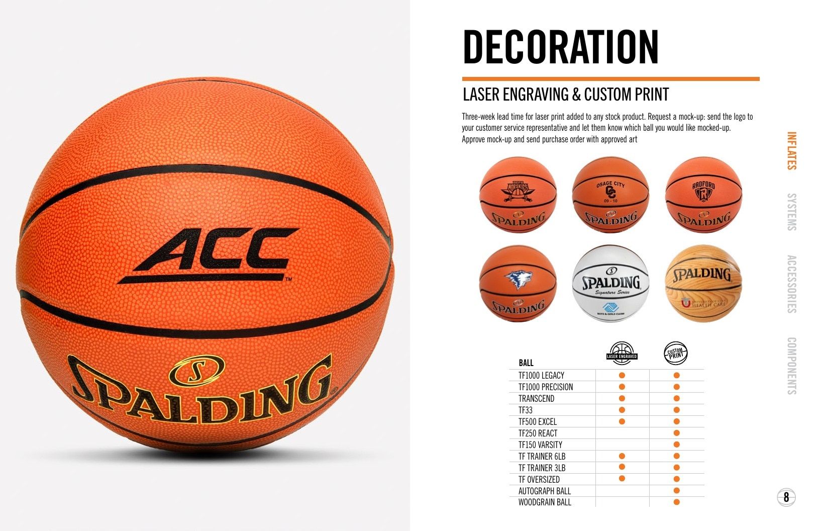Spalding Sports Equipment Catalog Weekly Ad January 1 - December 31, 2026