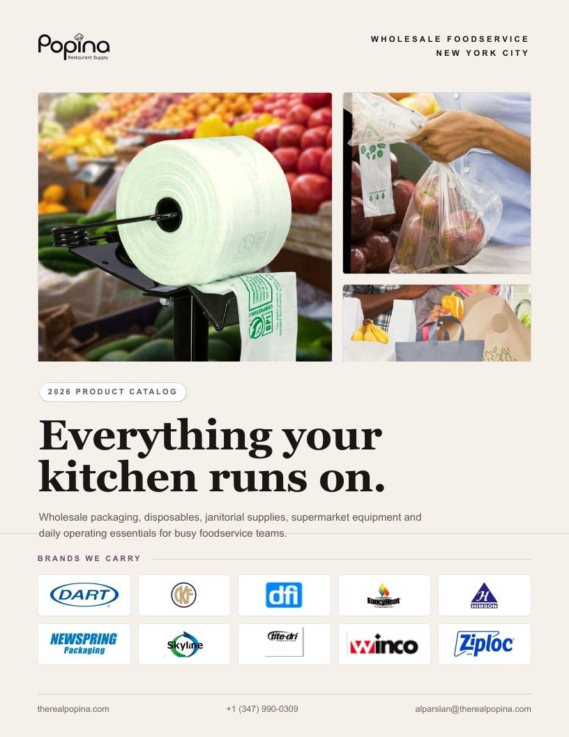 Popina Restaurant Supply Restaurant Supply Catalog Weekly Ad January 1 - December 31, 2026