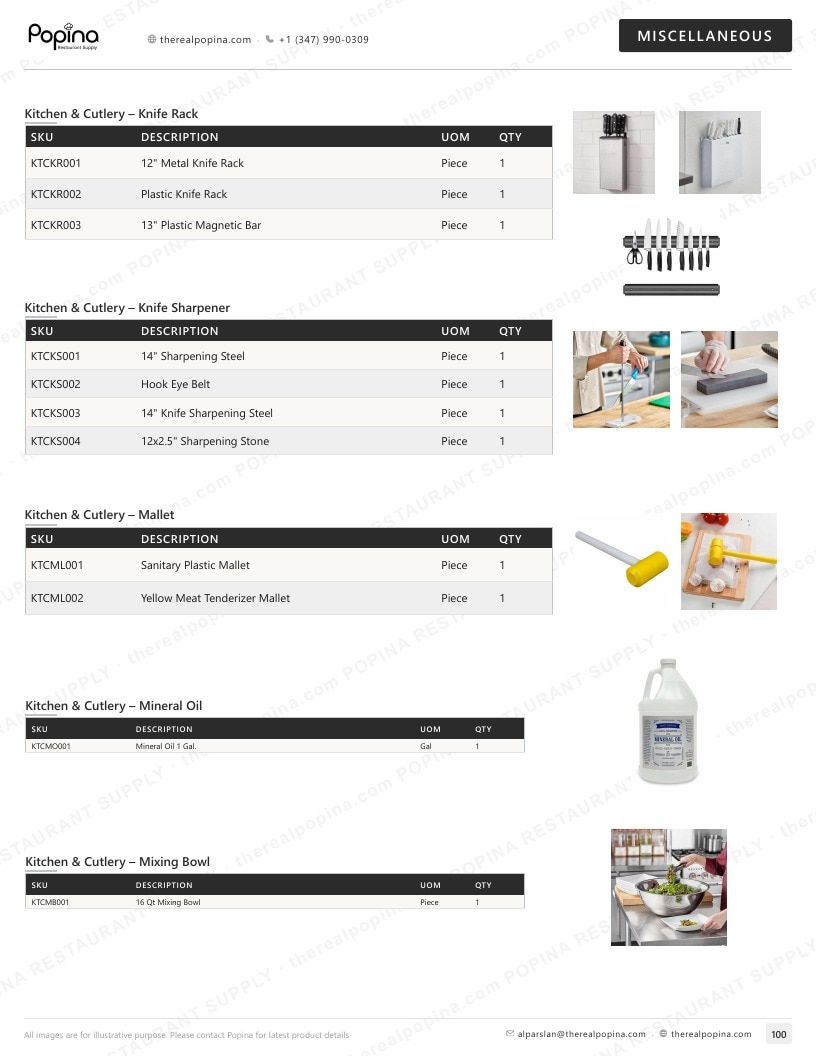 Popina Restaurant Supply Restaurant Supply Catalog Weekly Ad January 1 - December 31, 2026