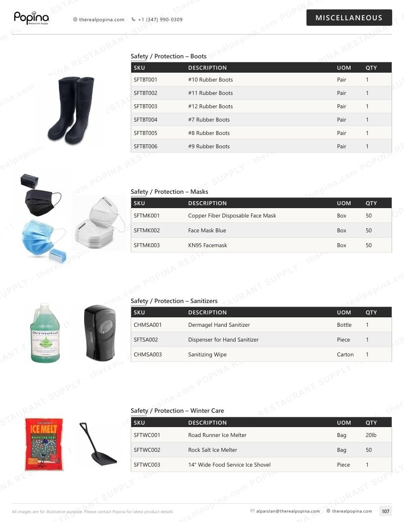 Popina Restaurant Supply Restaurant Supply Catalog Weekly Ad January 1 - December 31, 2026