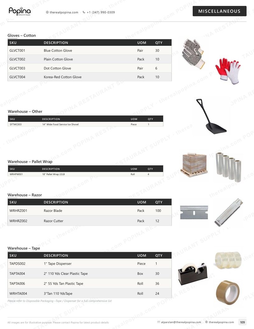 Popina Restaurant Supply Restaurant Supply Catalog Weekly Ad January 1 - December 31, 2026