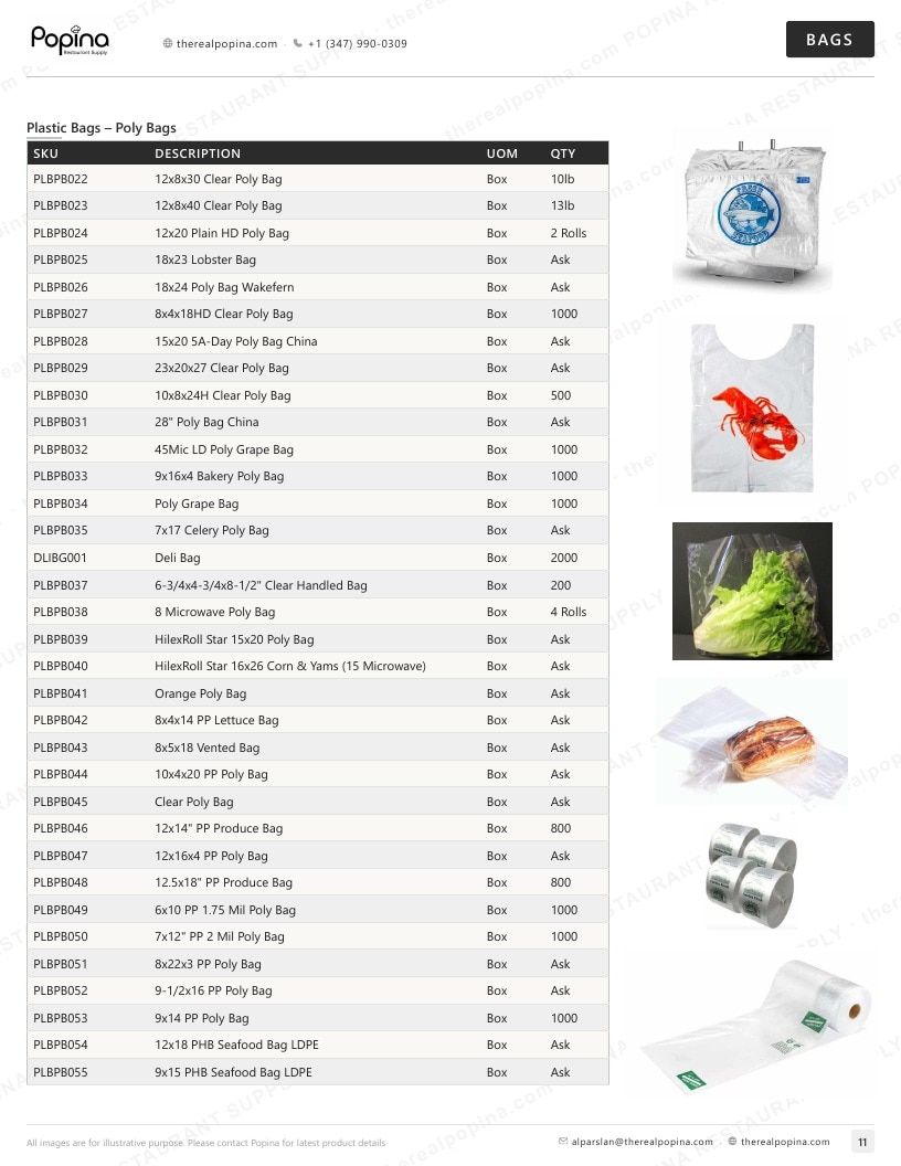 Popina Restaurant Supply Restaurant Supply Catalog Weekly Ad January 1 - December 31, 2026