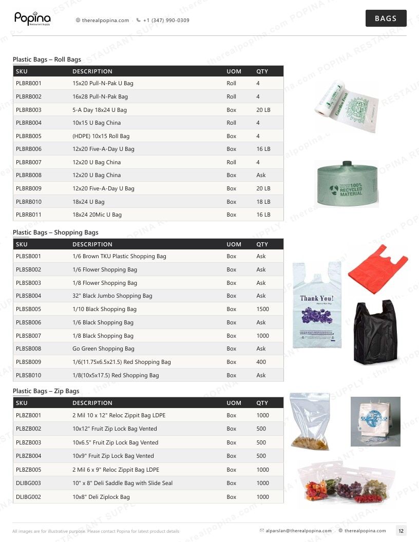 Popina Restaurant Supply Restaurant Supply Catalog Weekly Ad January 1 - December 31, 2026