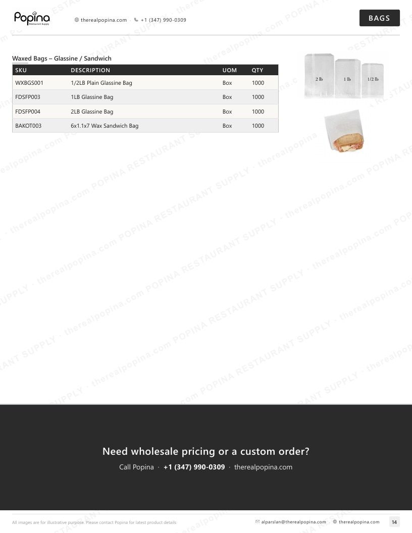 Popina Restaurant Supply Restaurant Supply Catalog Weekly Ad January 1 - December 31, 2026