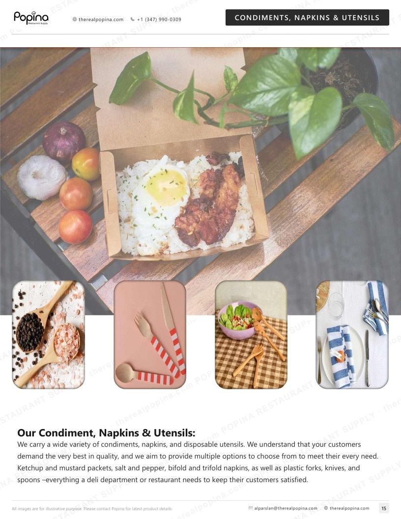 Popina Restaurant Supply Restaurant Supply Catalog Weekly Ad January 1 - December 31, 2026