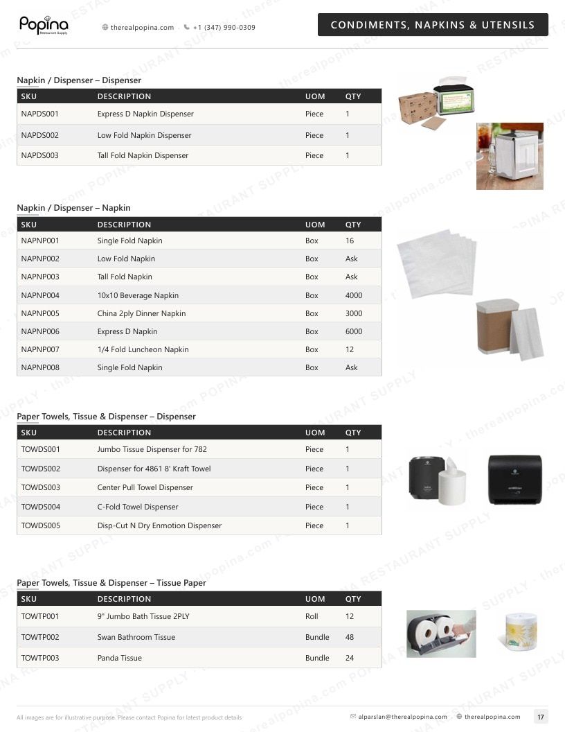 Popina Restaurant Supply Restaurant Supply Catalog Weekly Ad January 1 - December 31, 2026