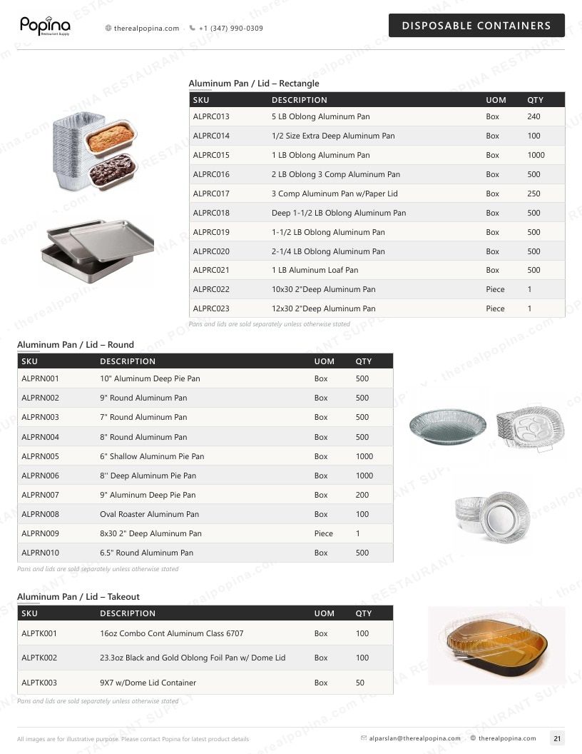 Popina Restaurant Supply Restaurant Supply Catalog Weekly Ad January 1 - December 31, 2026