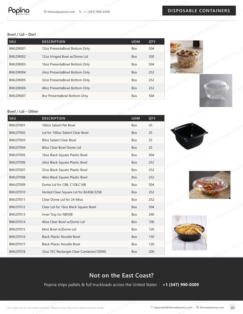Popina Restaurant Supply Restaurant Supply Catalog Weekly Ad January 1 - December 31, 2026
