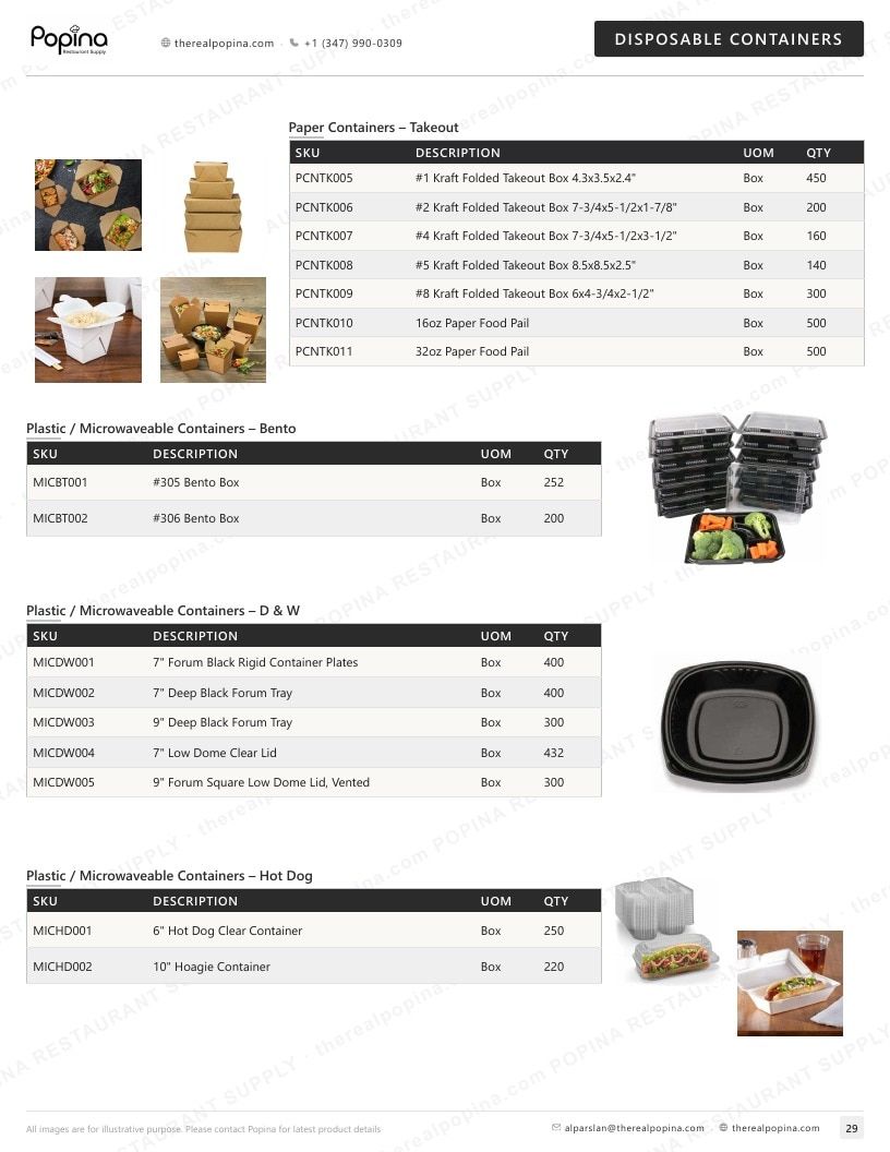 Popina Restaurant Supply Restaurant Supply Catalog Weekly Ad January 1 - December 31, 2026