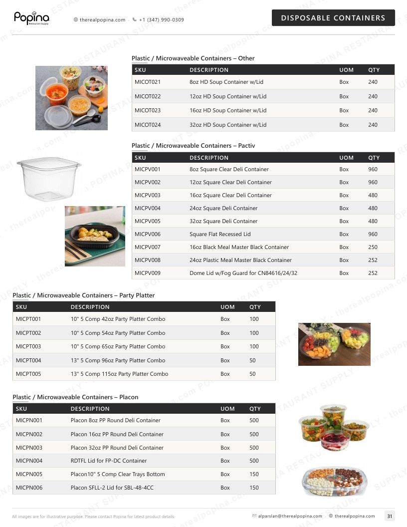 Popina Restaurant Supply Restaurant Supply Catalog Weekly Ad January 1 - December 31, 2026