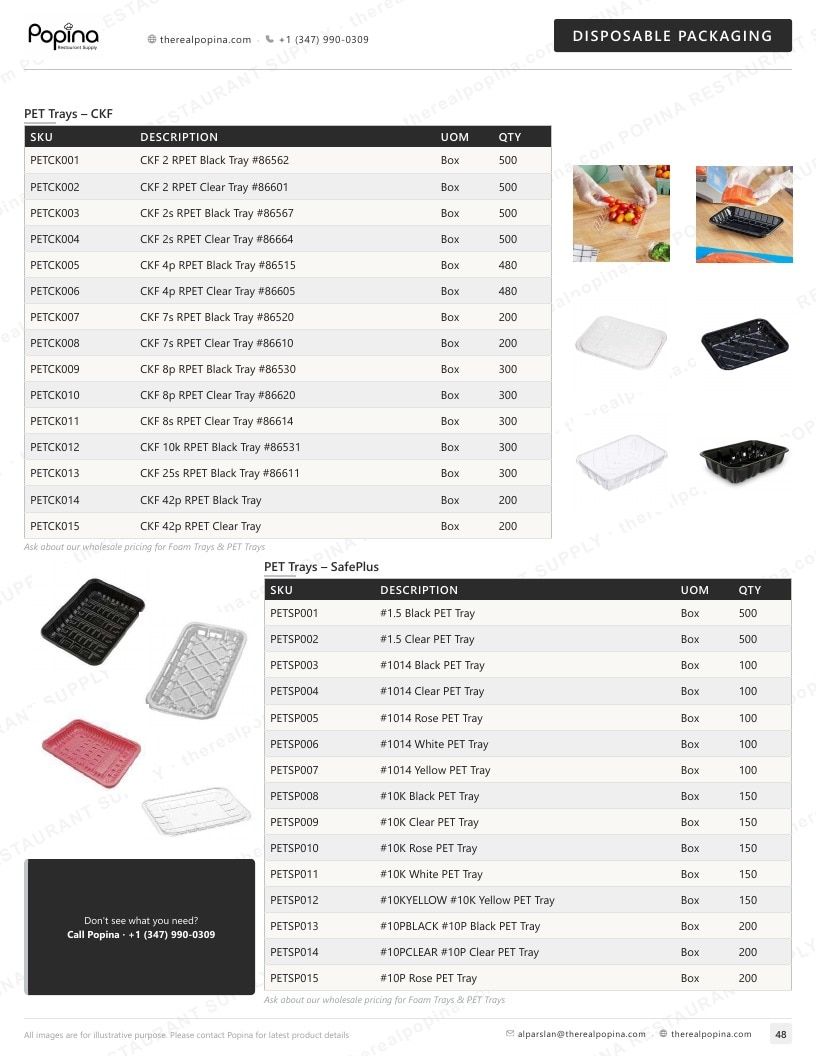 Popina Restaurant Supply Restaurant Supply Catalog Weekly Ad January 1 - December 31, 2026