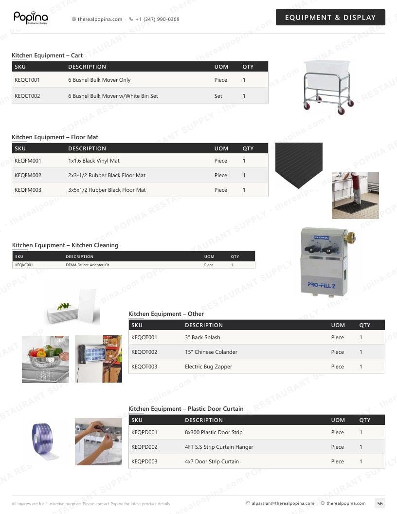 Popina Restaurant Supply Restaurant Supply Catalog Weekly Ad January 1 - December 31, 2026