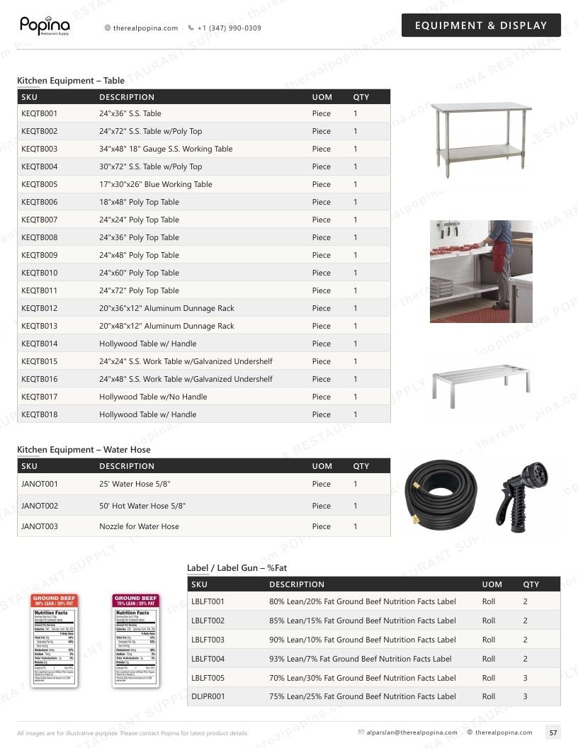 Popina Restaurant Supply Restaurant Supply Catalog Weekly Ad January 1 - December 31, 2026
