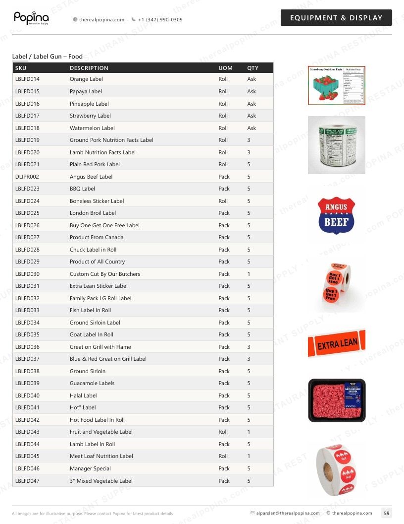 Popina Restaurant Supply Restaurant Supply Catalog Weekly Ad January 1 - December 31, 2026
