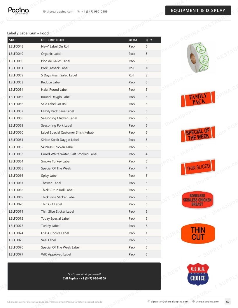 Popina Restaurant Supply Restaurant Supply Catalog Weekly Ad January 1 - December 31, 2026