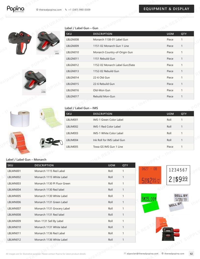 Popina Restaurant Supply Restaurant Supply Catalog Weekly Ad January 1 - December 31, 2026