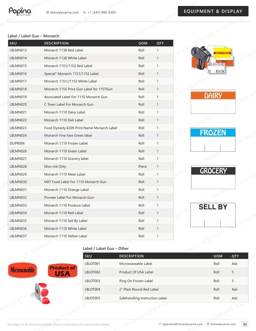Popina Restaurant Supply Restaurant Supply Catalog Weekly Ad January 1 - December 31, 2026