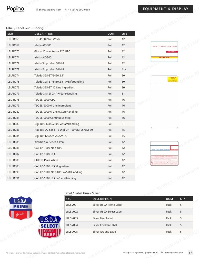Popina Restaurant Supply Restaurant Supply Catalog Weekly Ad January 1 - December 31, 2026