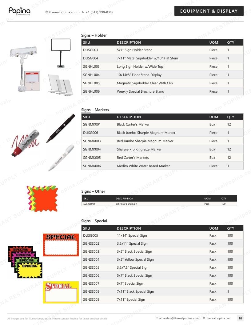 Popina Restaurant Supply Restaurant Supply Catalog Weekly Ad January 1 - December 31, 2026