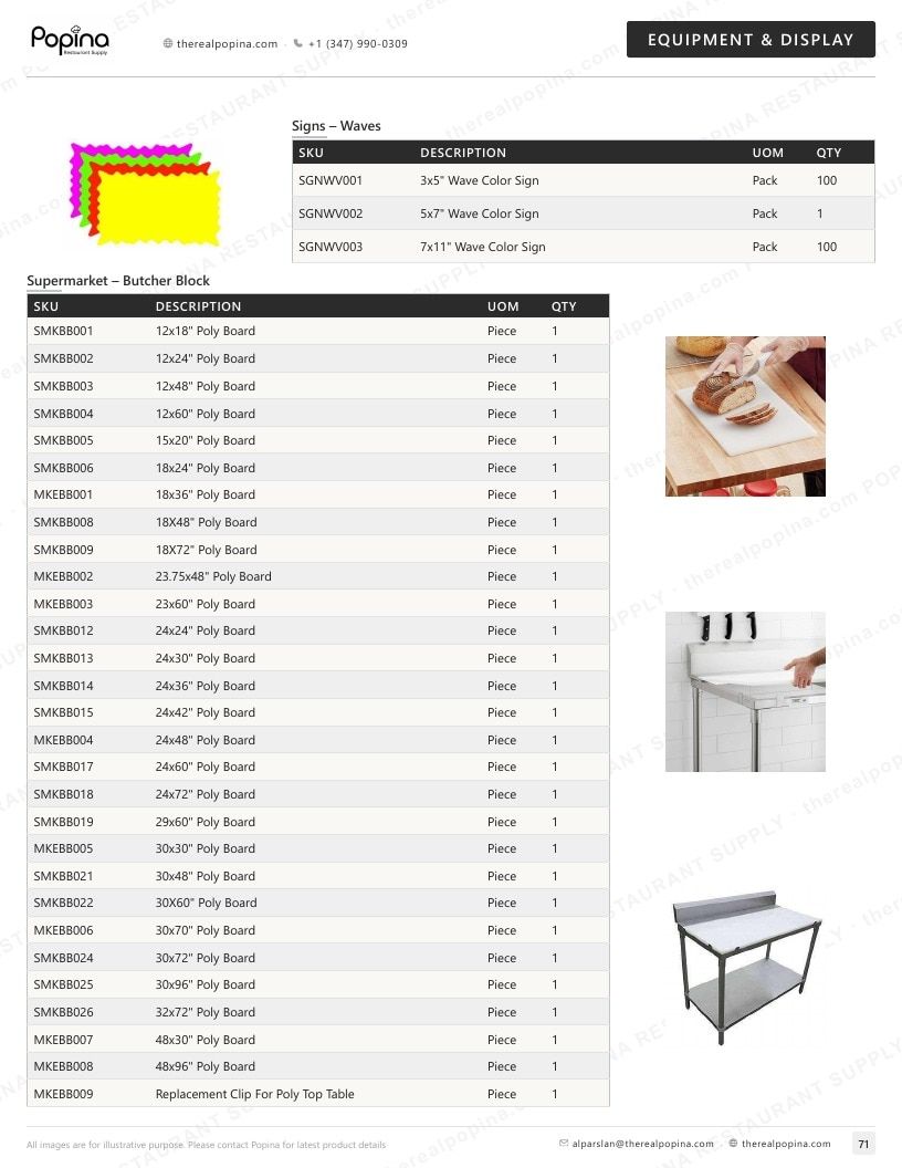 Popina Restaurant Supply Restaurant Supply Catalog Weekly Ad January 1 - December 31, 2026