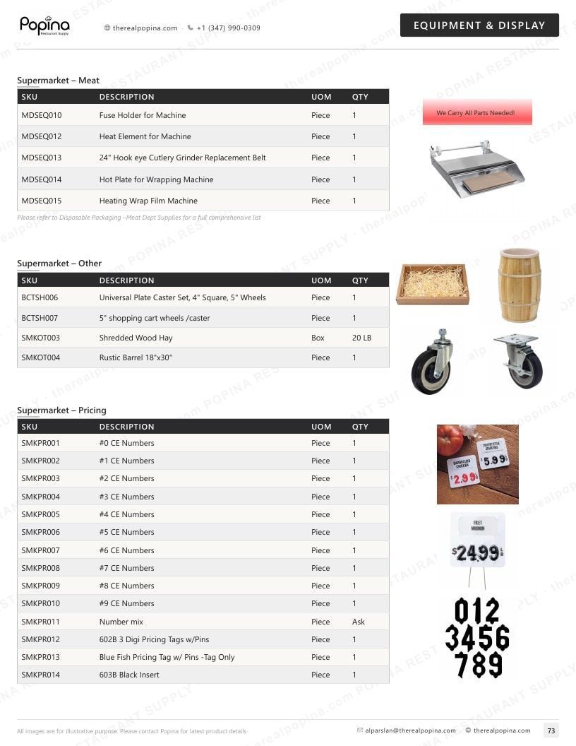 Popina Restaurant Supply Restaurant Supply Catalog Weekly Ad January 1 - December 31, 2026