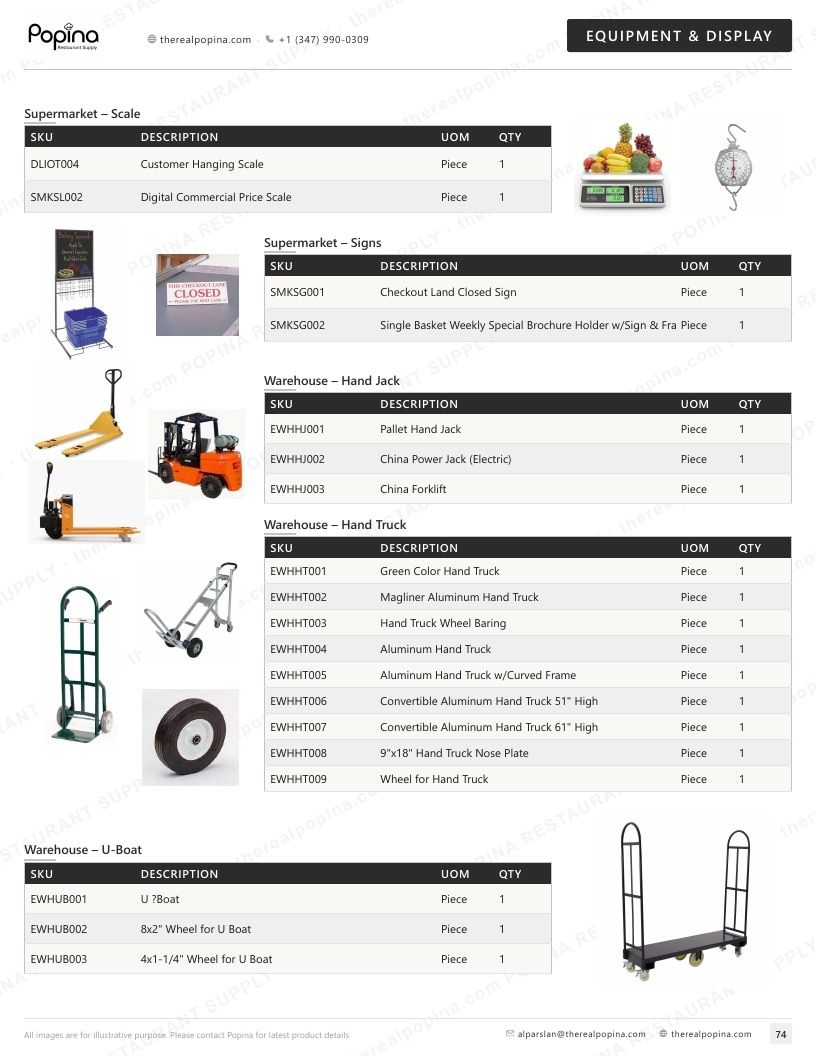 Popina Restaurant Supply Restaurant Supply Catalog Weekly Ad January 1 - December 31, 2026