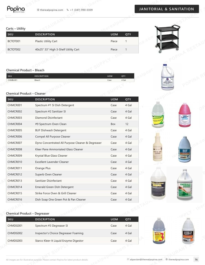 Popina Restaurant Supply Restaurant Supply Catalog Weekly Ad January 1 - December 31, 2026