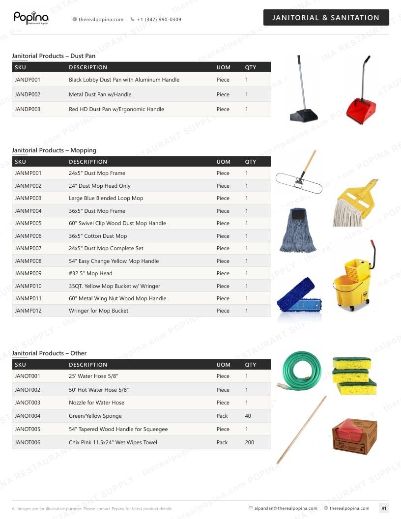 Popina Restaurant Supply Restaurant Supply Catalog Weekly Ad January 1 - December 31, 2026