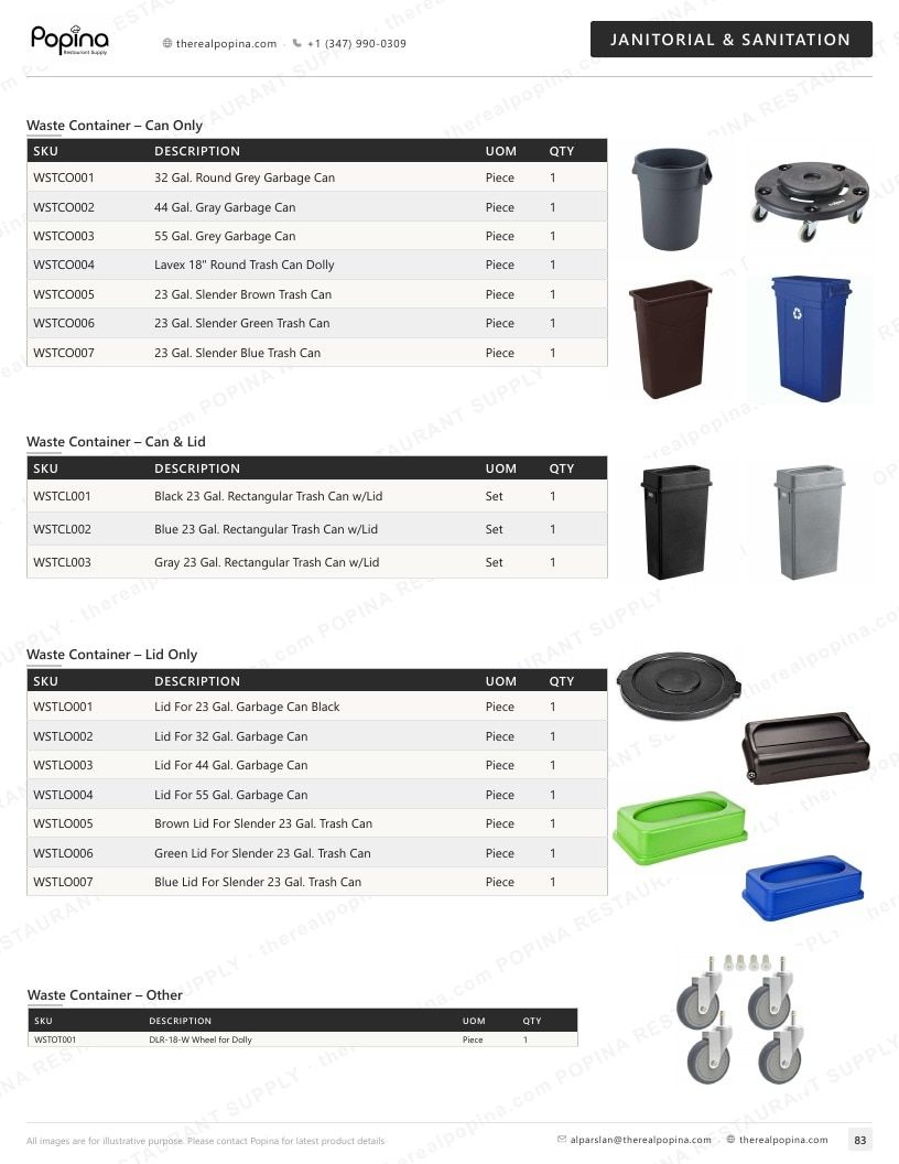 Popina Restaurant Supply Restaurant Supply Catalog Weekly Ad January 1 - December 31, 2026