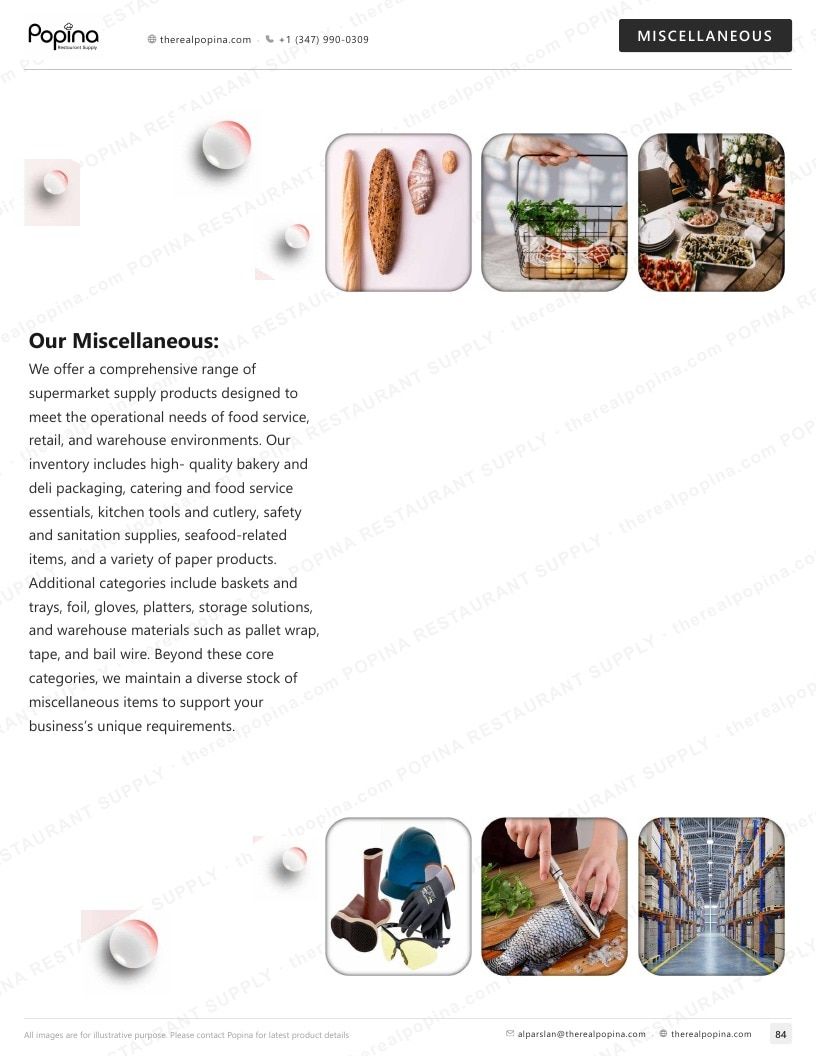 Popina Restaurant Supply Restaurant Supply Catalog Weekly Ad January 1 - December 31, 2026