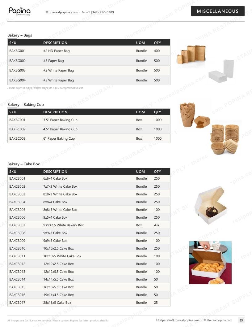 Popina Restaurant Supply Restaurant Supply Catalog Weekly Ad January 1 - December 31, 2026