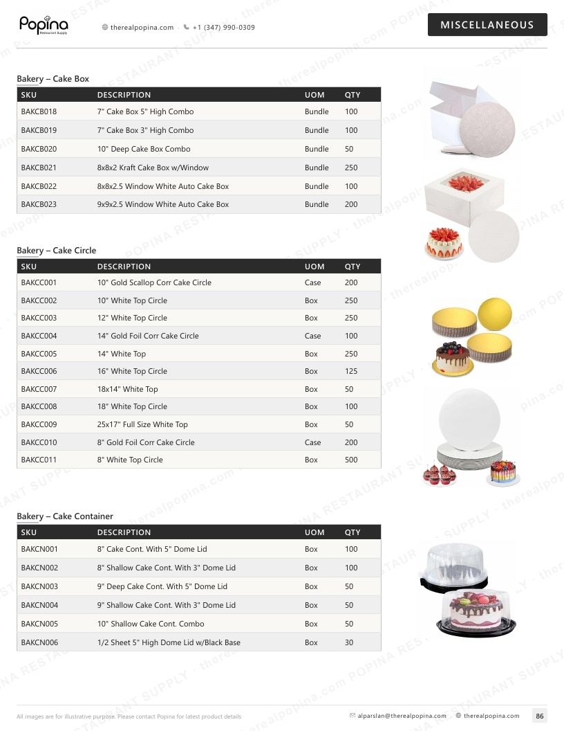 Popina Restaurant Supply Restaurant Supply Catalog Weekly Ad January 1 - December 31, 2026
