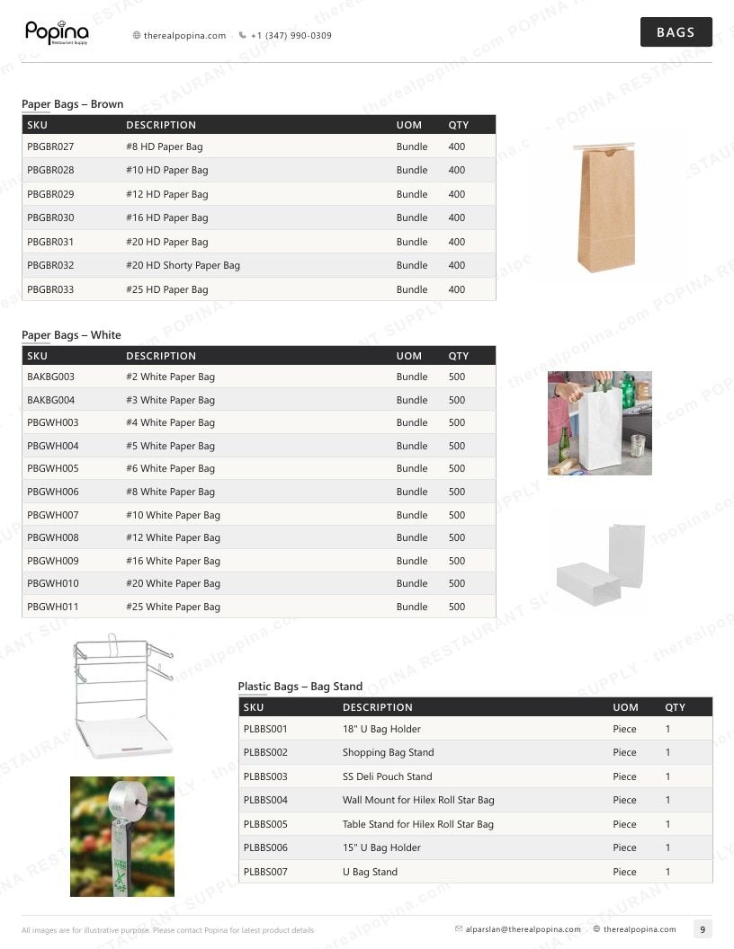 Popina Restaurant Supply Restaurant Supply Catalog Weekly Ad January 1 - December 31, 2026