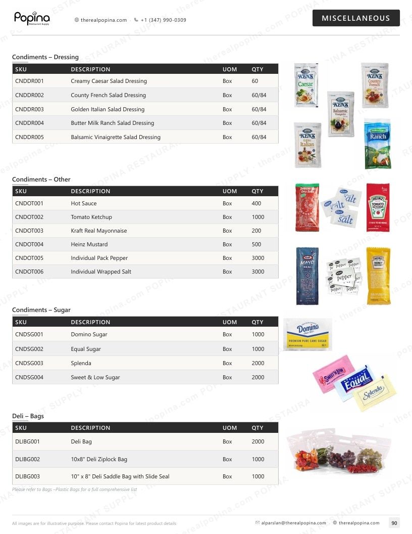 Popina Restaurant Supply Restaurant Supply Catalog Weekly Ad January 1 - December 31, 2026
