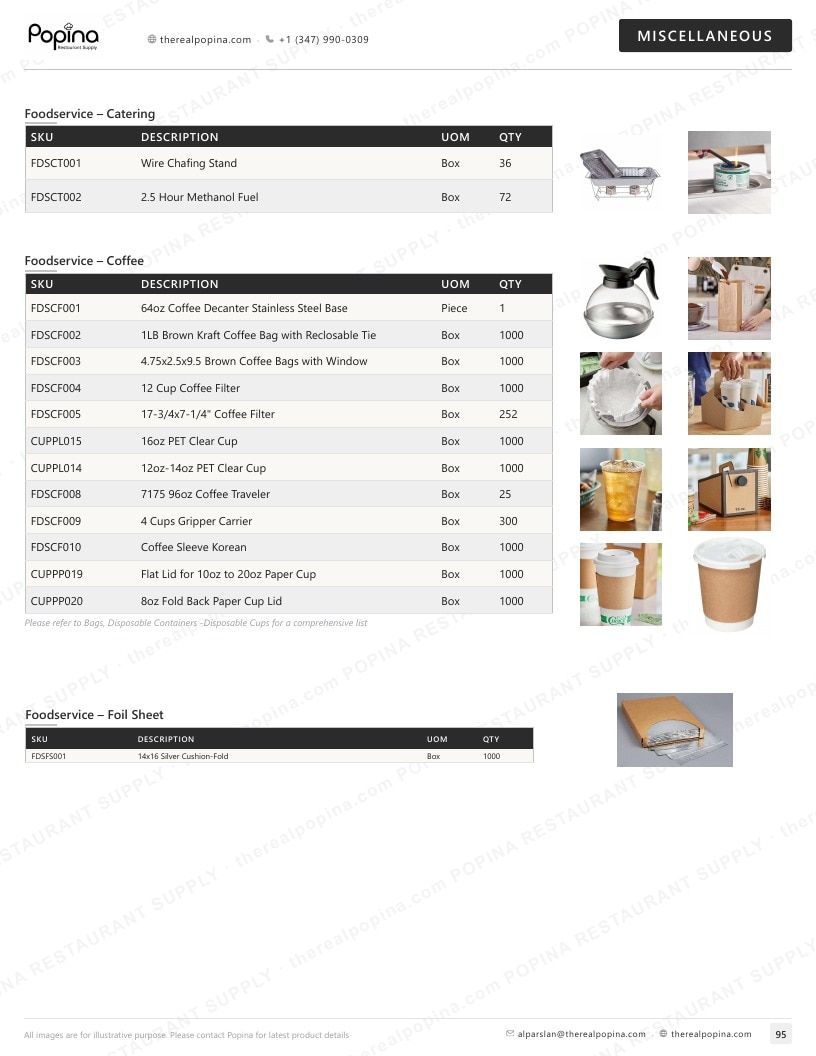 Popina Restaurant Supply Restaurant Supply Catalog Weekly Ad January 1 - December 31, 2026