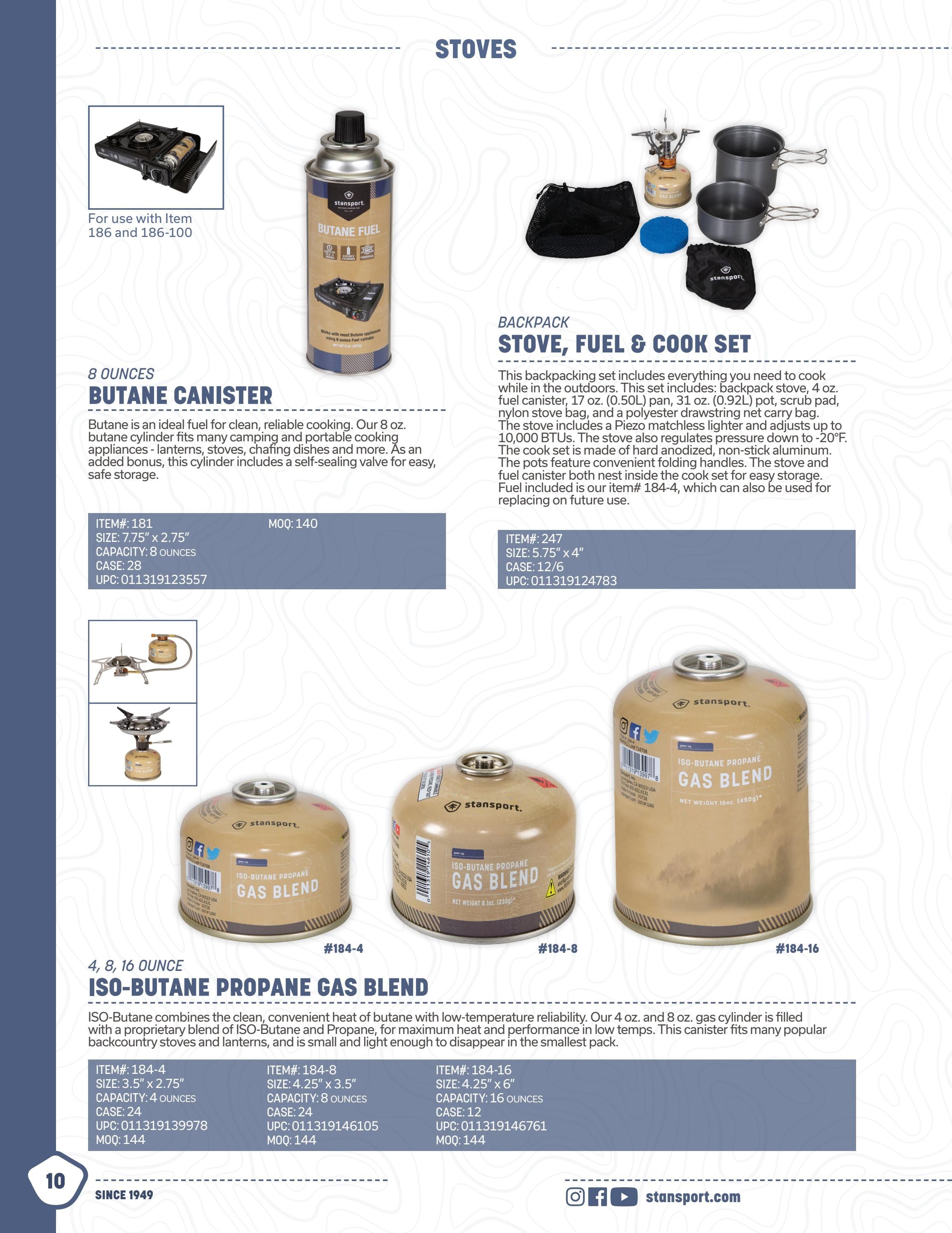 Stansport Camping Products Catalog Weekly Ad January 1 - December 31, 2026