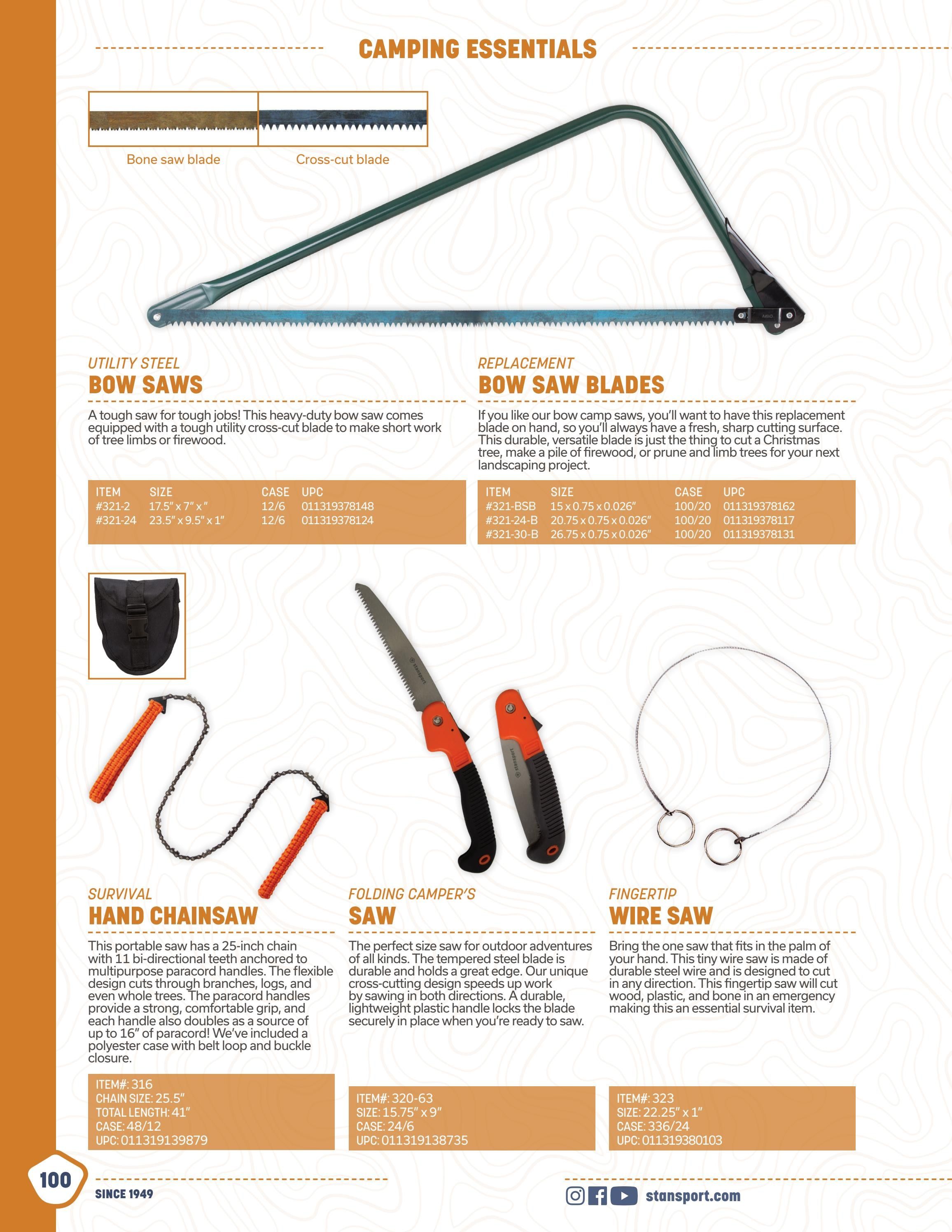 Stansport Camping Products Catalog Weekly Ad January 1 - December 31, 2026