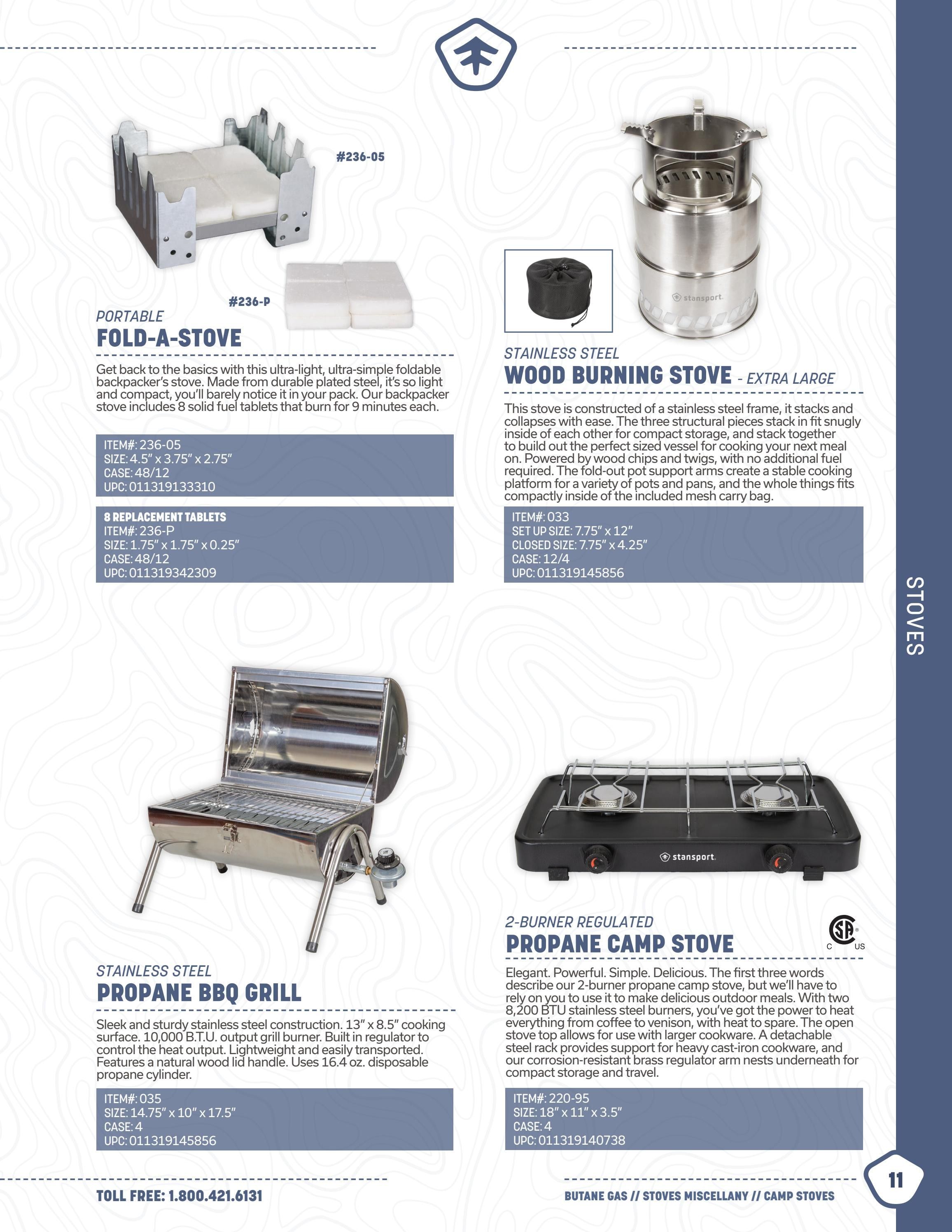 Stansport Camping Products Catalog Weekly Ad January 1 - December 31, 2026