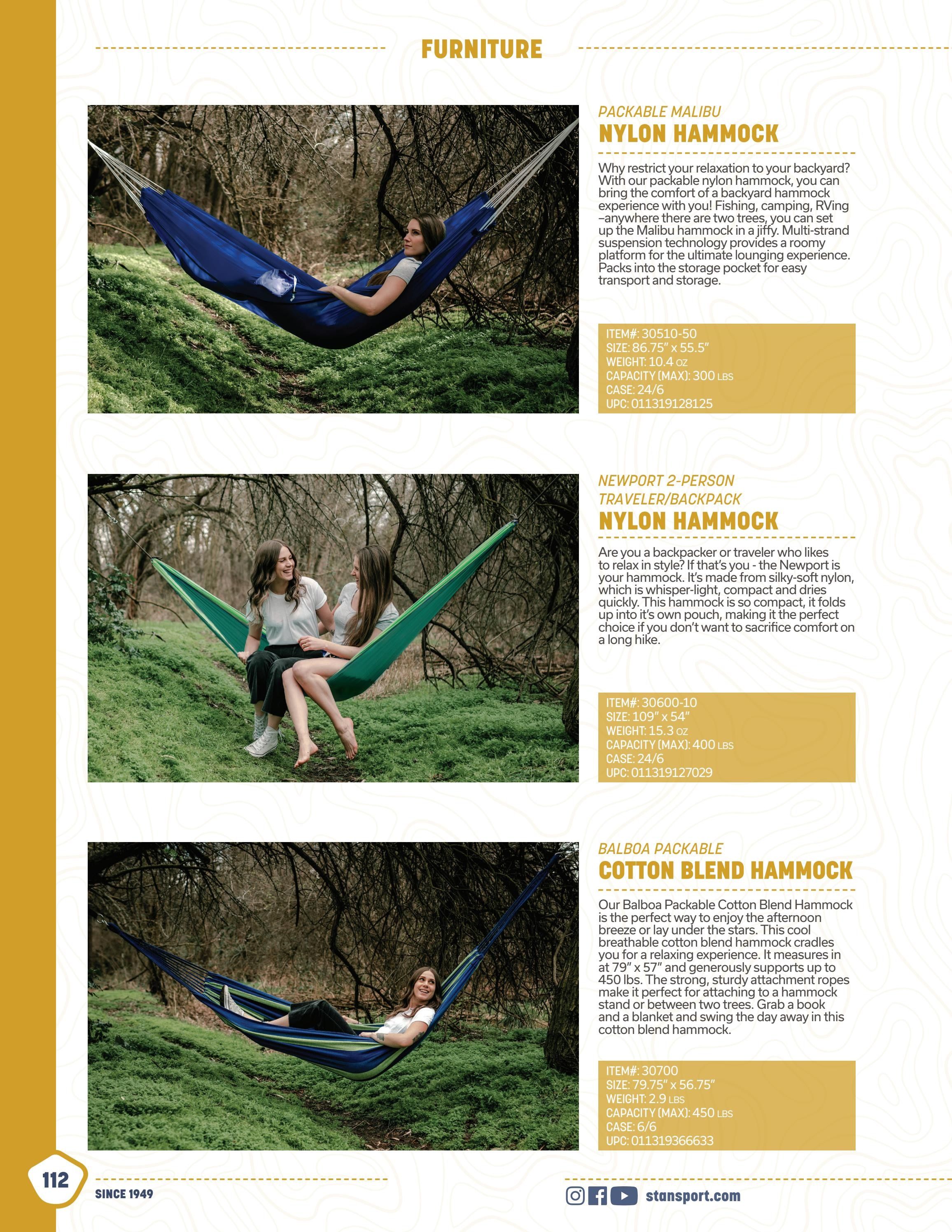 Stansport Camping Products Catalog Weekly Ad January 1 - December 31, 2026