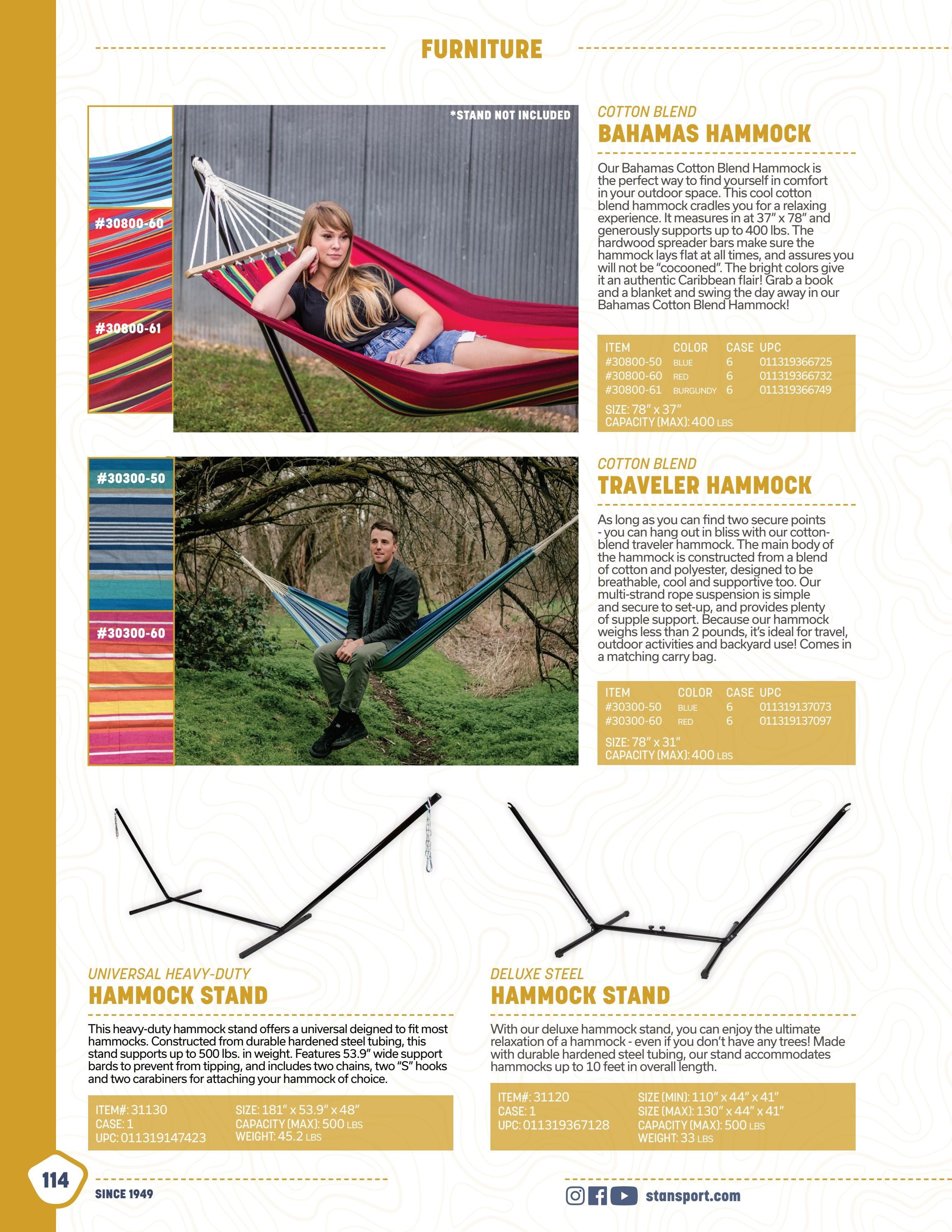 Stansport Camping Products Catalog Weekly Ad January 1 - December 31, 2026