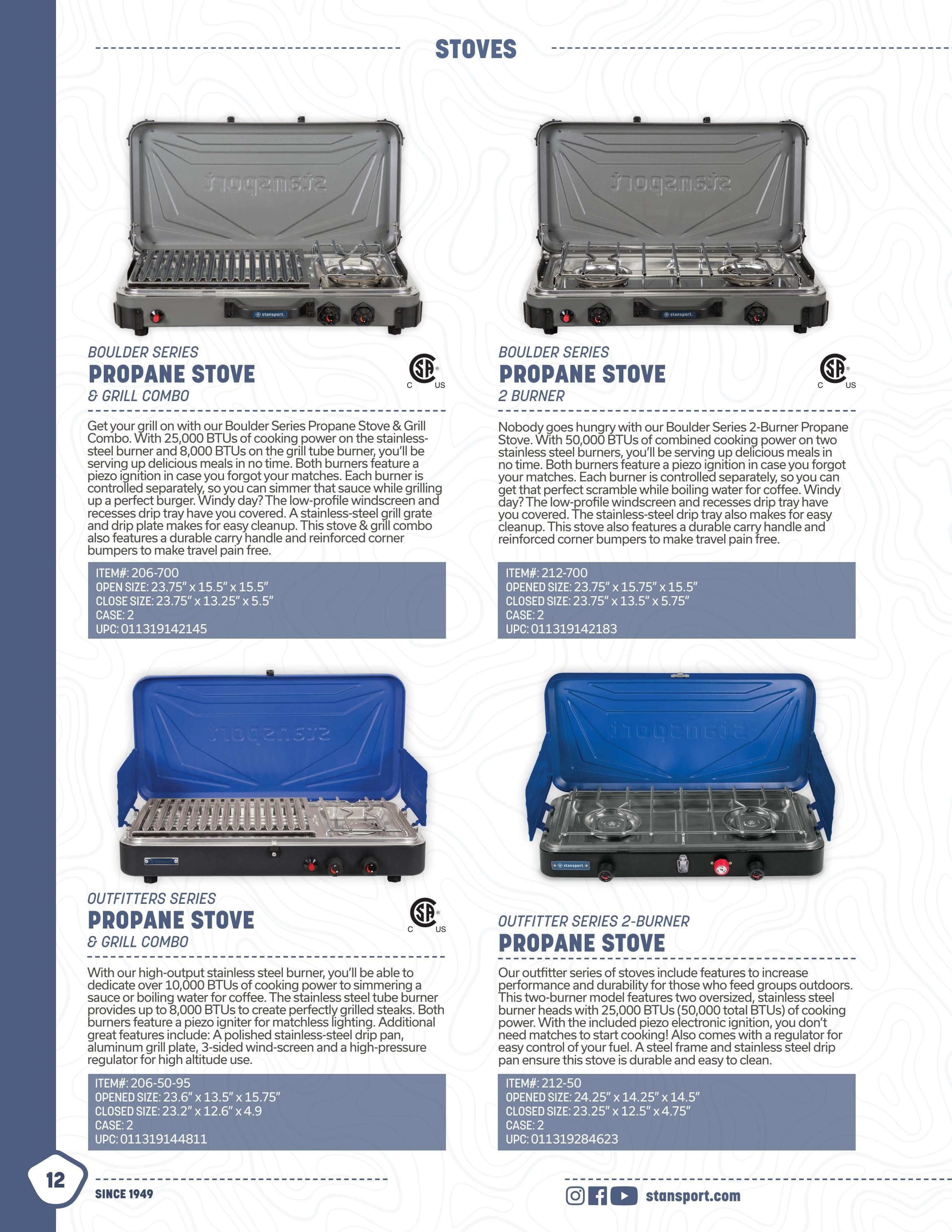 Stansport Camping Products Catalog Weekly Ad January 1 - December 31, 2026