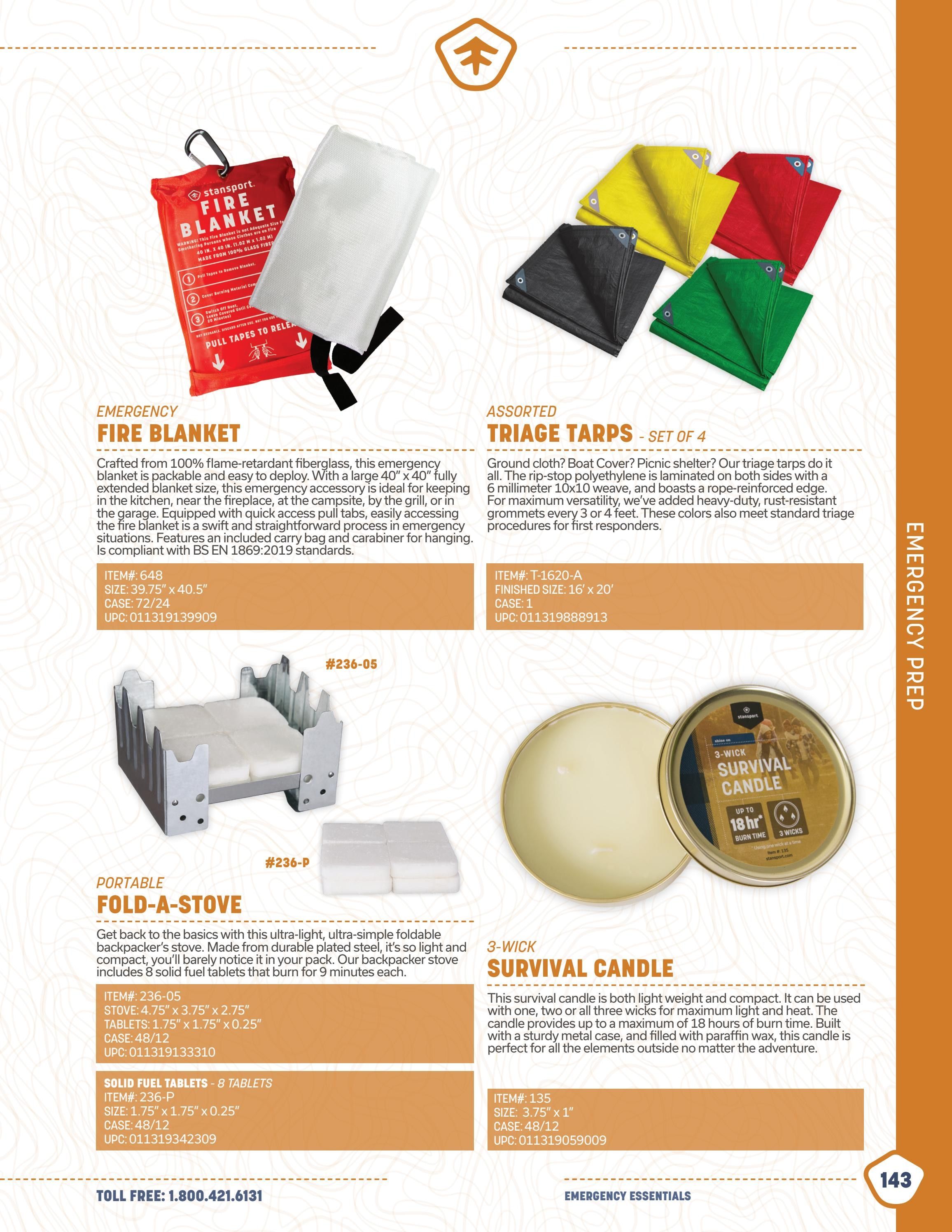 Stansport Camping Products Catalog Weekly Ad January 1 - December 31, 2026