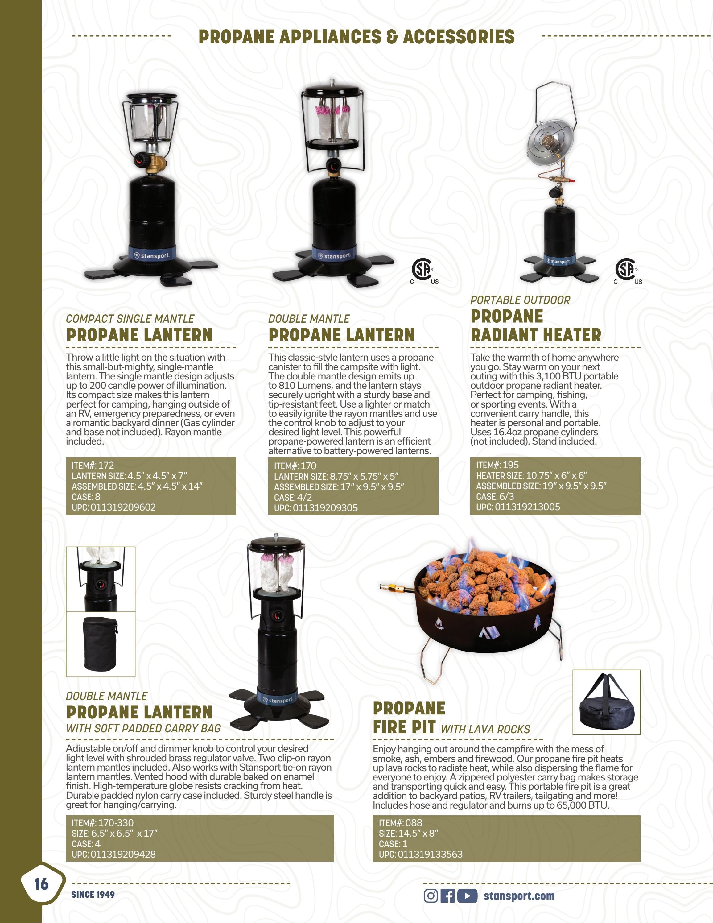 Stansport Camping Products Catalog Weekly Ad January 1 - December 31, 2026