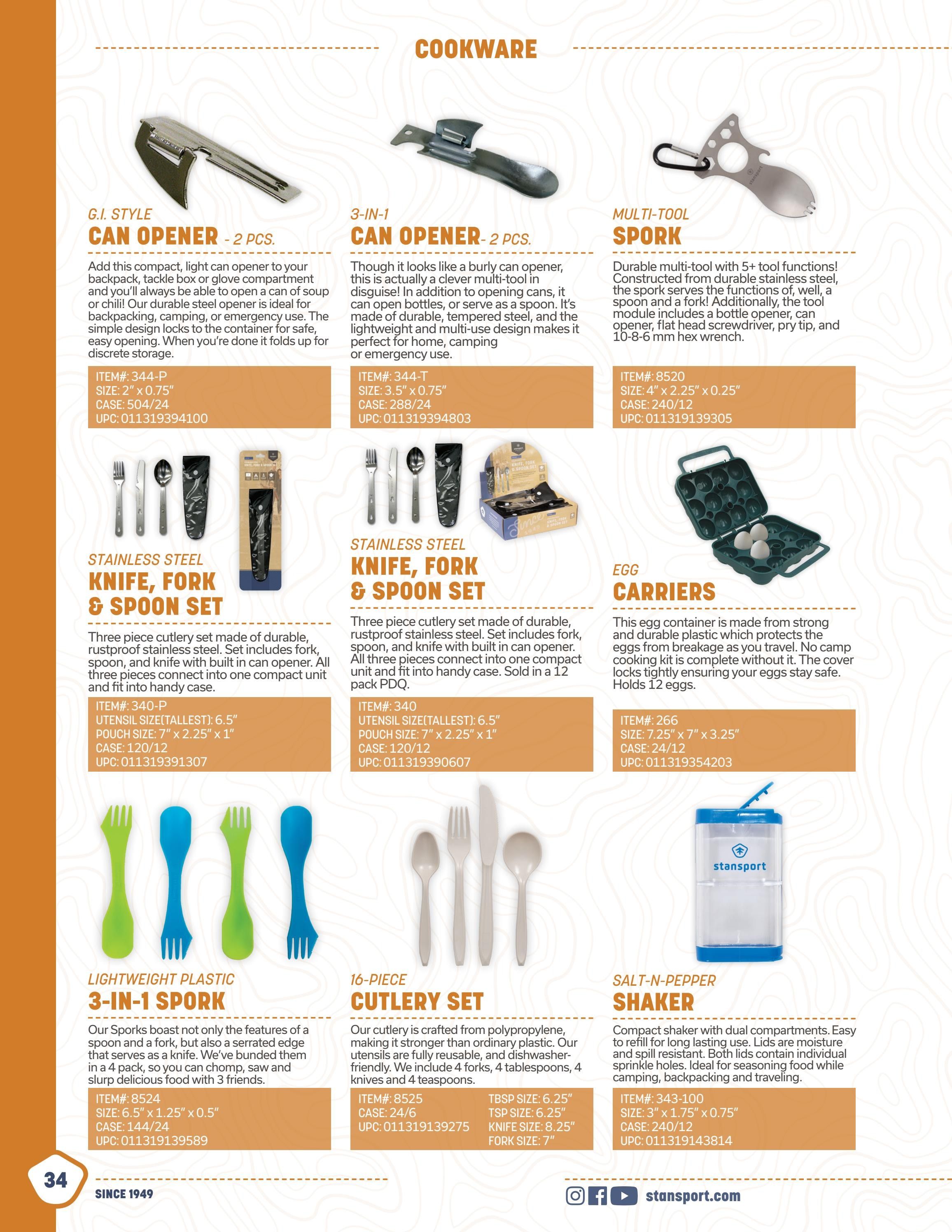 Stansport Camping Products Catalog Weekly Ad January 1 - December 31, 2026