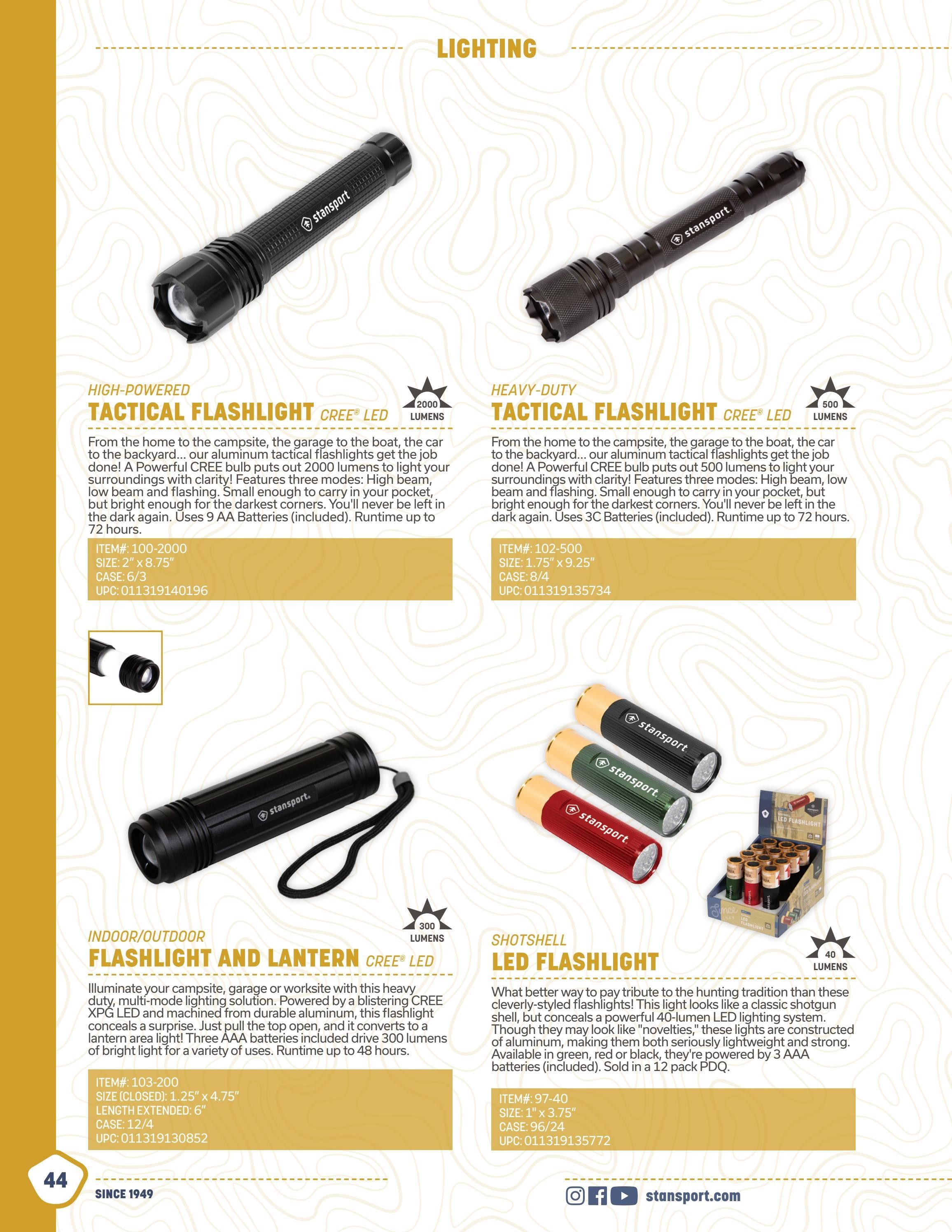 Stansport Camping Products Catalog Weekly Ad January 1 - December 31, 2026